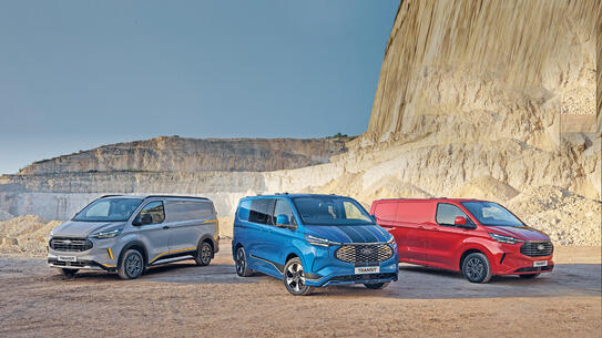 Ford Custom Transit (neu auch als PHEV und BEV)