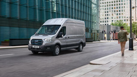 Der vollelektrische Ford E-Transit