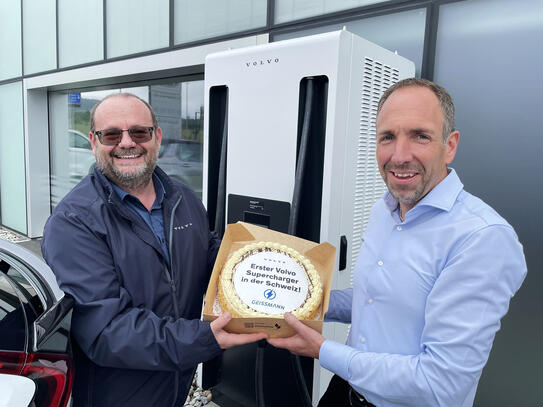 Erster Volvo Supercharger der Schweiz